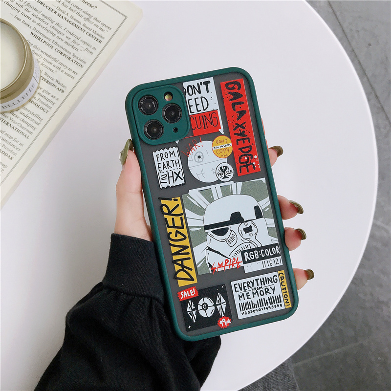 Planetary Astronot Casing Ponsel Cocok untuk iPhone12 Pro Max 11 Pro Max XS Casing Ponsel XS max XR 7/8 / SE 7Plus/8Plus Tahan Guncangan Kamera Pelindung Case