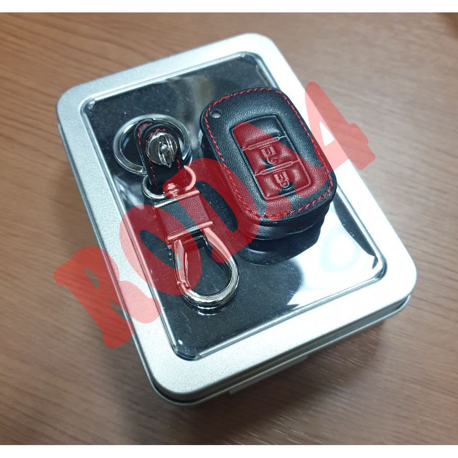 Leather Key Cover Sarung Kunci Kulit Xpander Non Keyless Tipe Standar