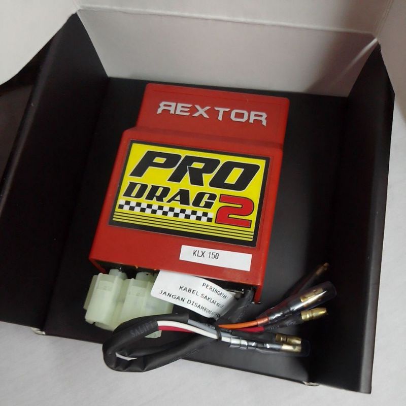 CDI rextor prodrag2 pro drag 2 prodrag 2 Kawasaki KLX 150 asli garansi resmi