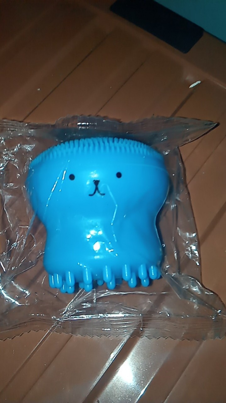 Silicone Face Cleaning Brush Jelly Fish / Gurita / Dolphin Lumba Lumba