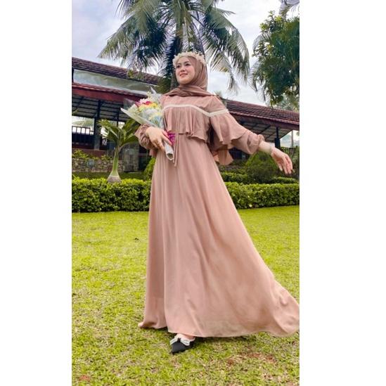 (N-UKO {✓) GAMIS SANDRINA TERBARU ELLA TRENDY||super keren