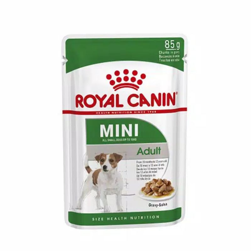 Royal Canin Wet Food Pouch 85gr Untuk Anjing Kecil Puppy &amp; Adult