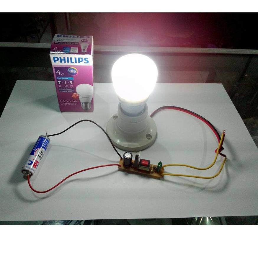 PALING LAKU Mini Inverter 1.5-3v To 220v Joule Thief [Q6]
