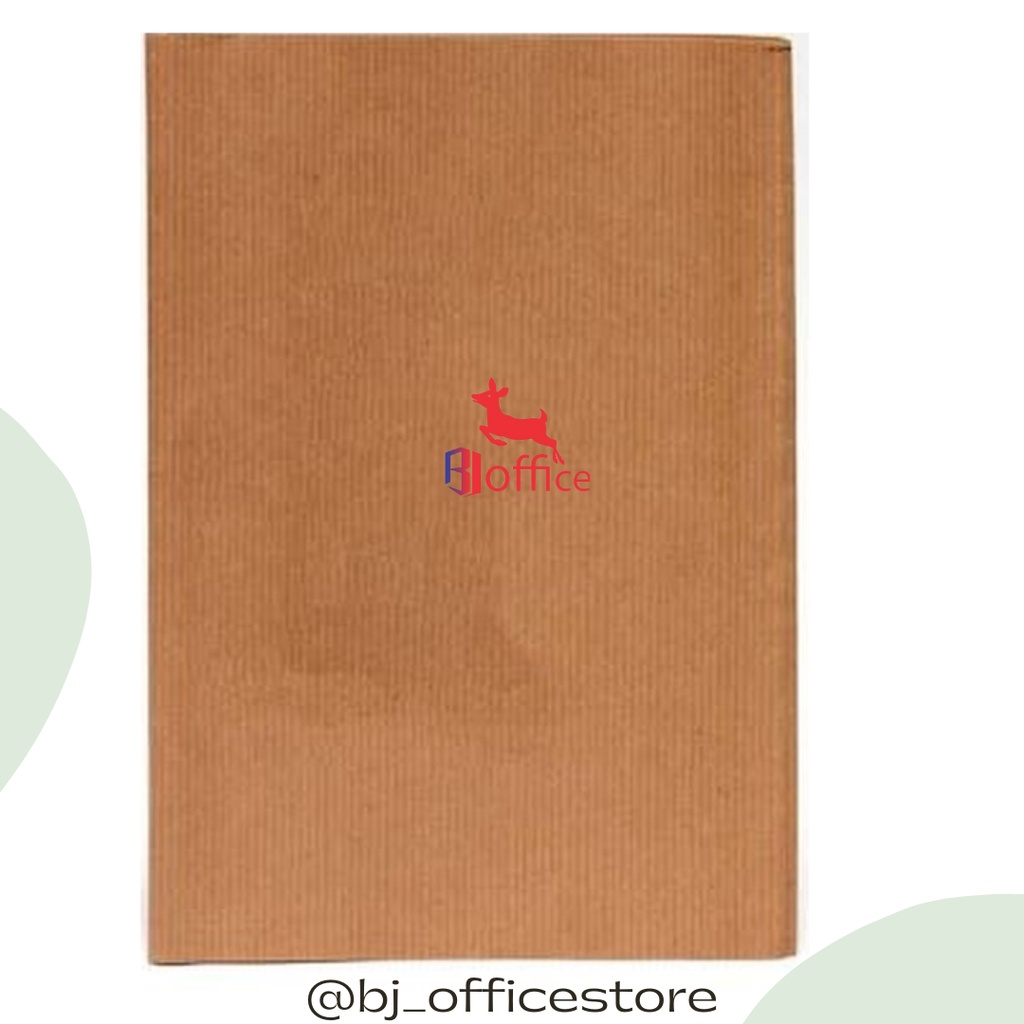 

Sampul Kertas Buku Kwarto Isi 10 Lembar / Sampul Coklat