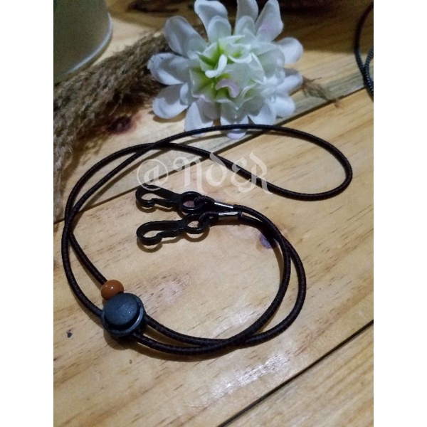 Tali Kalung Masker/Kalung Masker Hijab 2in1 Strap Masker/Konektor Masker/Premium