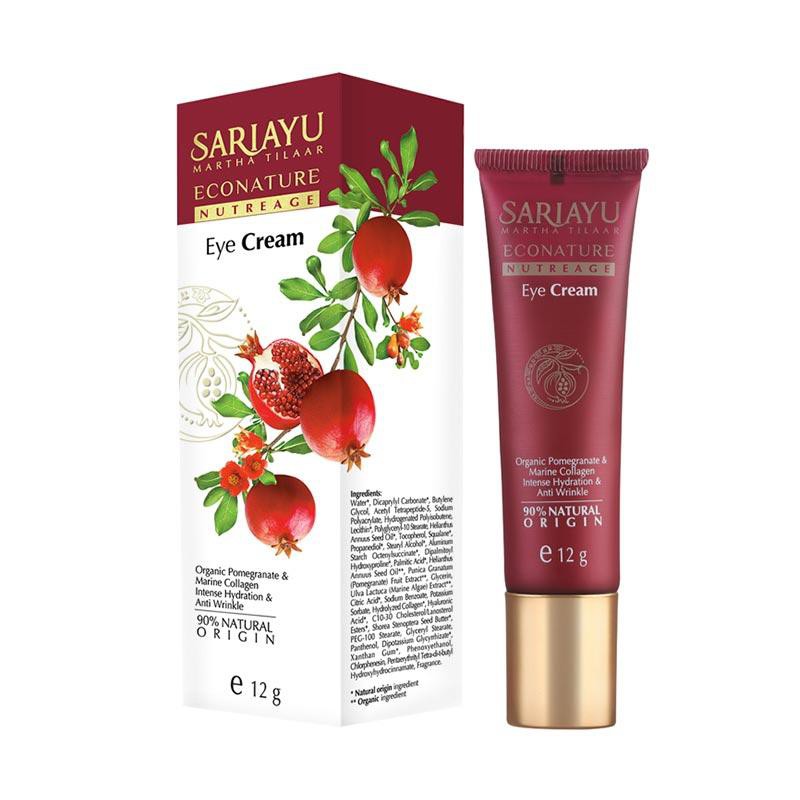 SARIAYU Econature Nutreage Eye Cream 12g | Shopee Indonesia