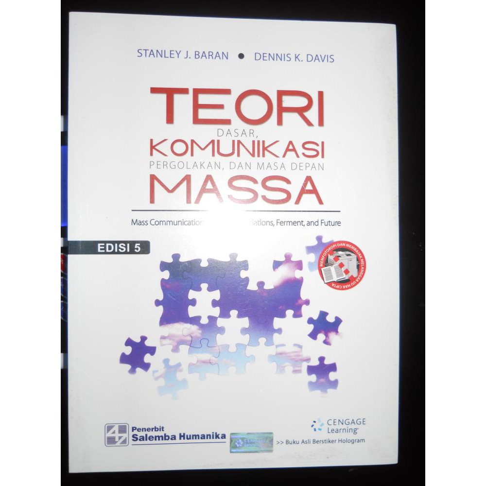 Teori Komunikasi Massa E5 Stanley J Baran Shopee Indonesia