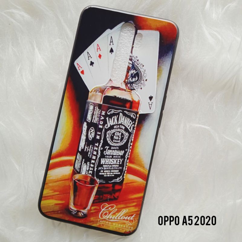 Casing soft case OPPO A5 2020 & OPPO A9 2020 motif karakter Jack Daniels