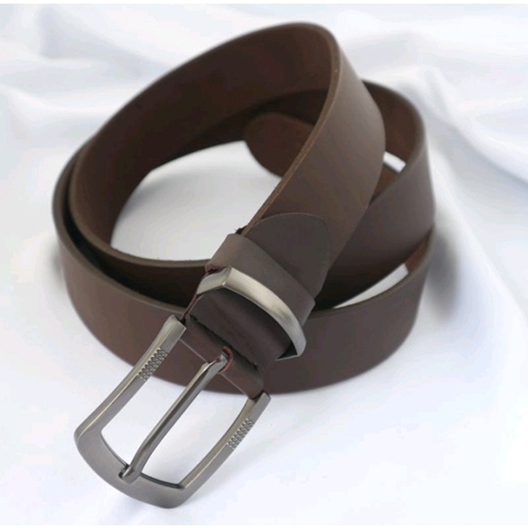 Ikat Pinggang Kulit asli sabuk kulit asli FREE GRAVIR NAMA