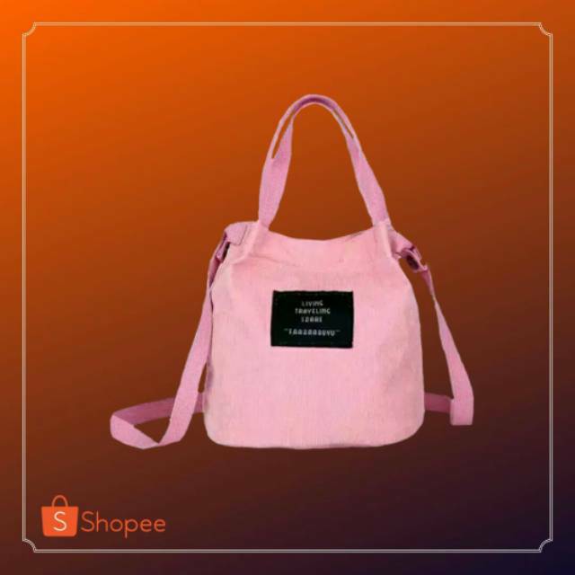 Tote Bag Mini - Tote Bag Wanita Living Traveling Share