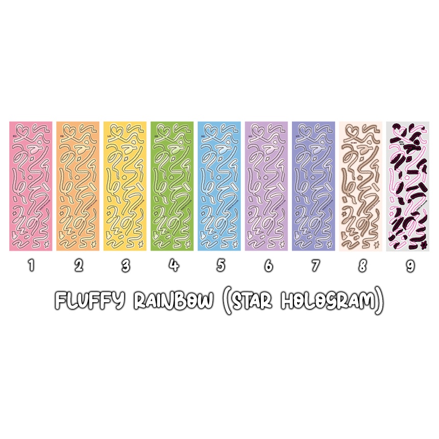 

[RAYEON FANCY] CONFETTI STICKER (ORIGINAL KOREAN BRAND STICKER)