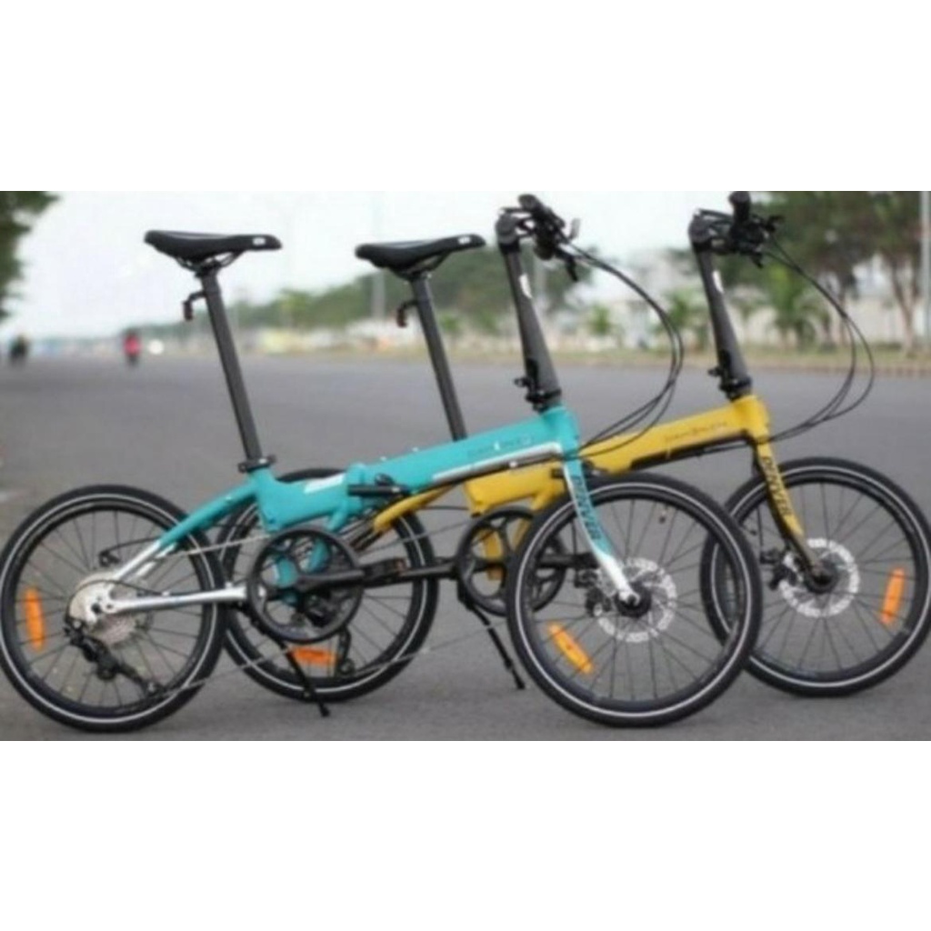 Sepeda Lipat DAHON DENVER 10 Speed 20 Inch By Element Folding Bike Shimano Alloy Rigid SNI-6