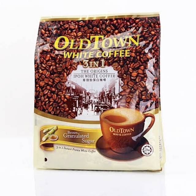 

Kopi Old Town White Coffee Brown Sugar Malaysia (isi 15 Sachet)