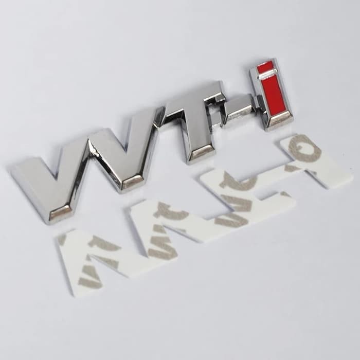 Vvti Vvt-I Silver 3D Logo Emblem Mobil Crom Crhome Tempel Murah Aksesoris Eksterior