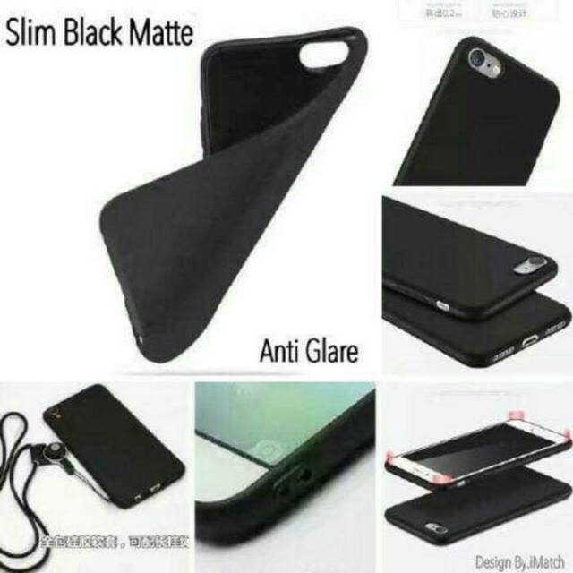 SOFTCASE BLACK MATTE REDMI 7 REDMI 6 PRO REDMI 8 REDMI 6 POCOPHONE F1 A1000