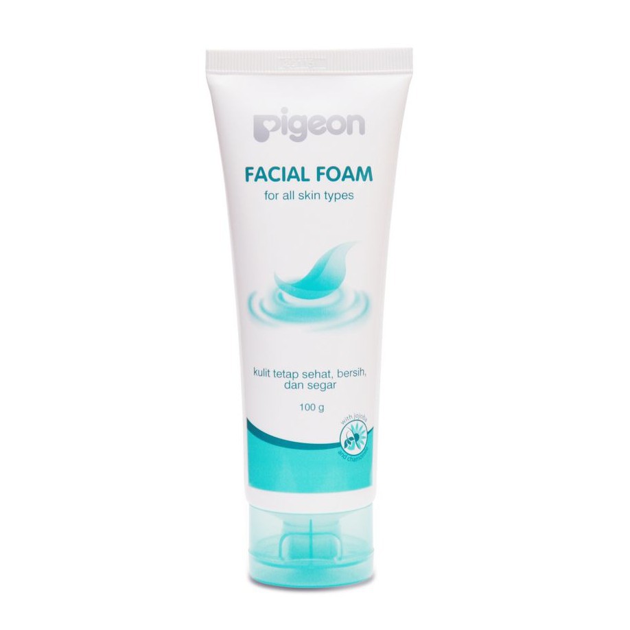 PIGEON Facial Foam 100ml / Sabun Cuci Muka / Pembersih Wajah