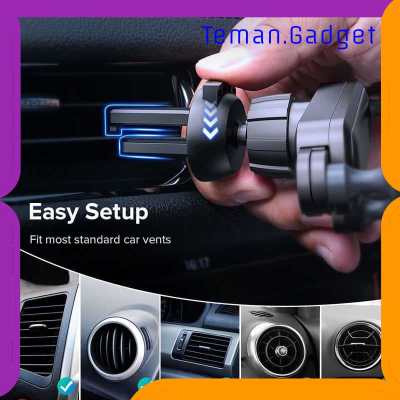 TG-BD050 INIU SMARTPHONE GRAVITY CAR HOLDER LUXURY AIR VENT - R11