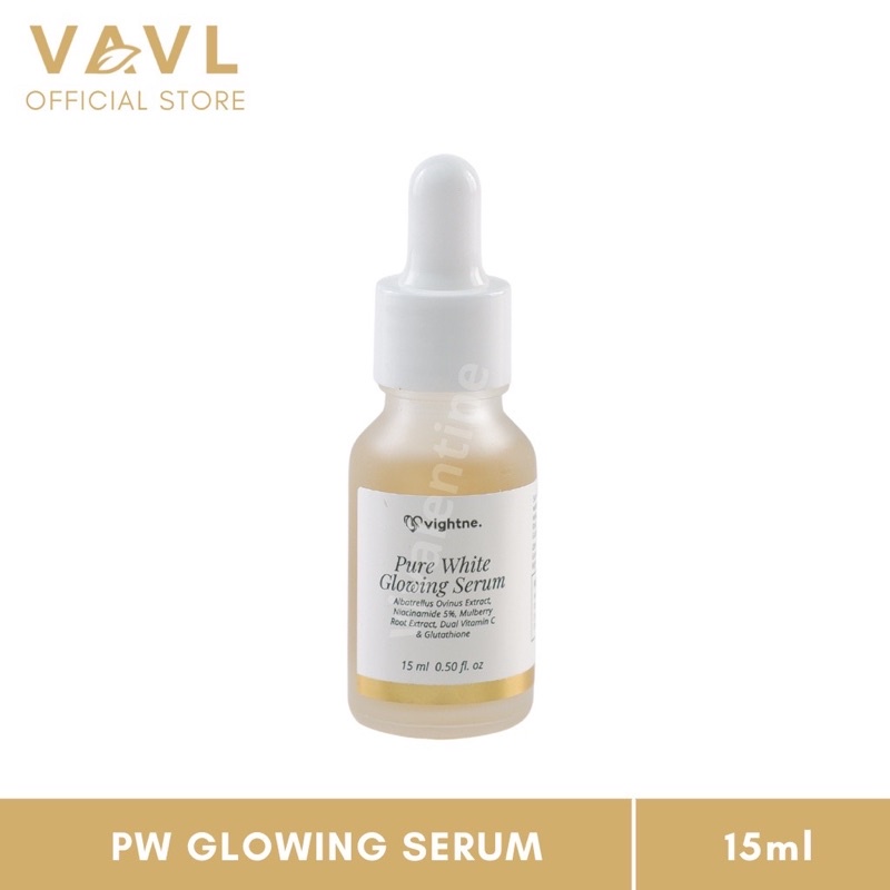 be - vavl pure white glowing serum - serum wajah vavl pure white brightening glowing serum - vightne serum