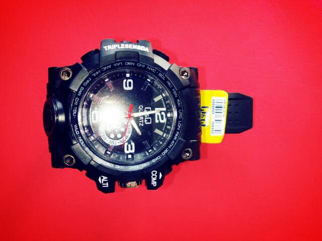 Jam tangan Q&amp;Q sport ~ anti air strepp rubbrr