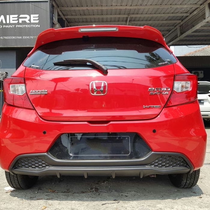 DIFFUSER BUMPER ALL NEW BRIO SPOILER BELAKANG BRIO RS 2019