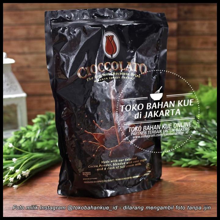

Hot Chocolate Tulip Cioccolato Minuman Es Coklat Bubuk Powder 1Kg