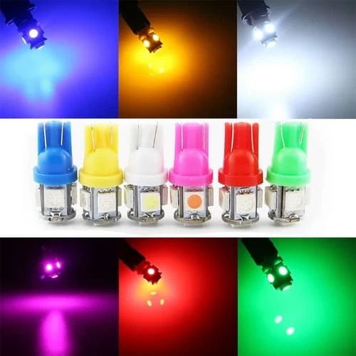 LED T10 JAGUNG lampu kota motor mobil lampu kota plat nomor sein