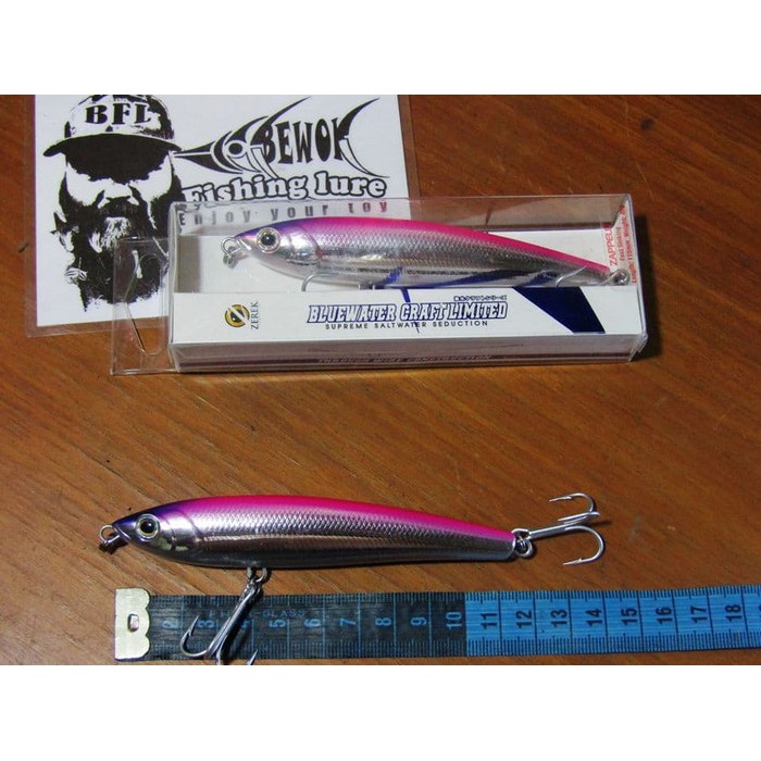 Jual LURE PENCIL ZEREK ZAPPELIN (40gr) CHROME PINK Terlaris