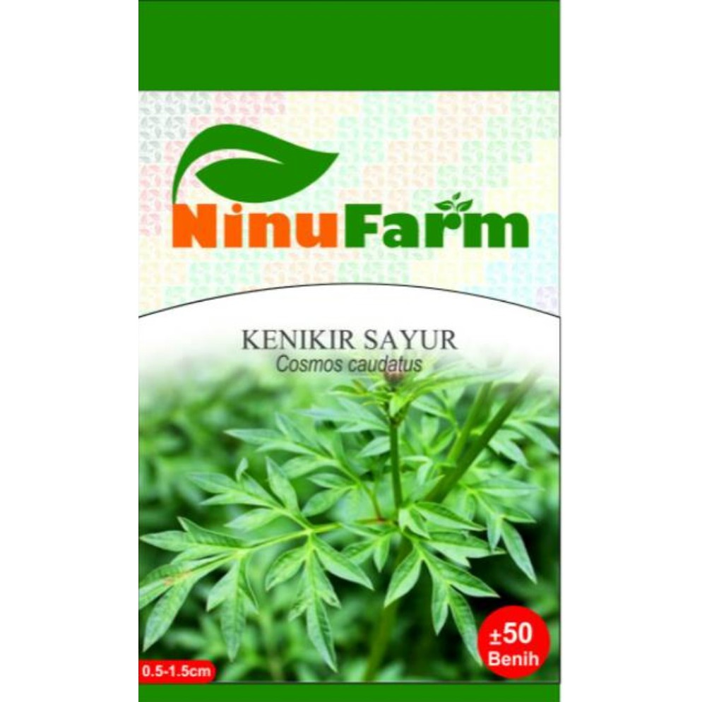 Jual Benih Bibit Daun Kenikir Sayur Lalap Ninufarm 50 Butir Indonesia