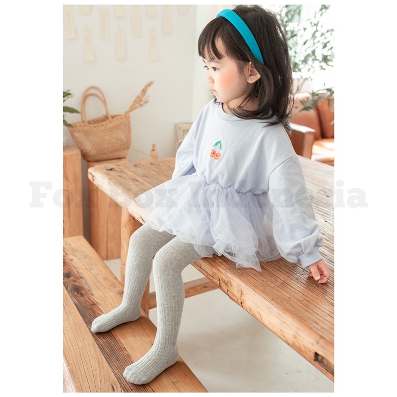 Legging Rajut Polos Tutup Kaki Impor - Stoking Stocking Leging Anak Bayi Rajut Knit Premium Korea - Fox Box Indonesia