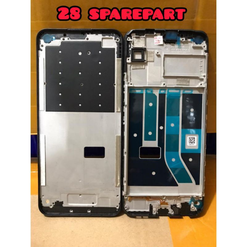 FRAME LCD / TULANG TENGAH / DUDUKAN LCD REALME 7 / NARZO 20 PRO ORIGINAL