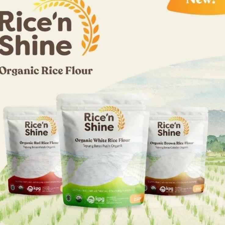

Bestseller LCZDS Tepung beras Organik MPASI Halal Rice n shine / mpasi organik Z50 Paling Popular