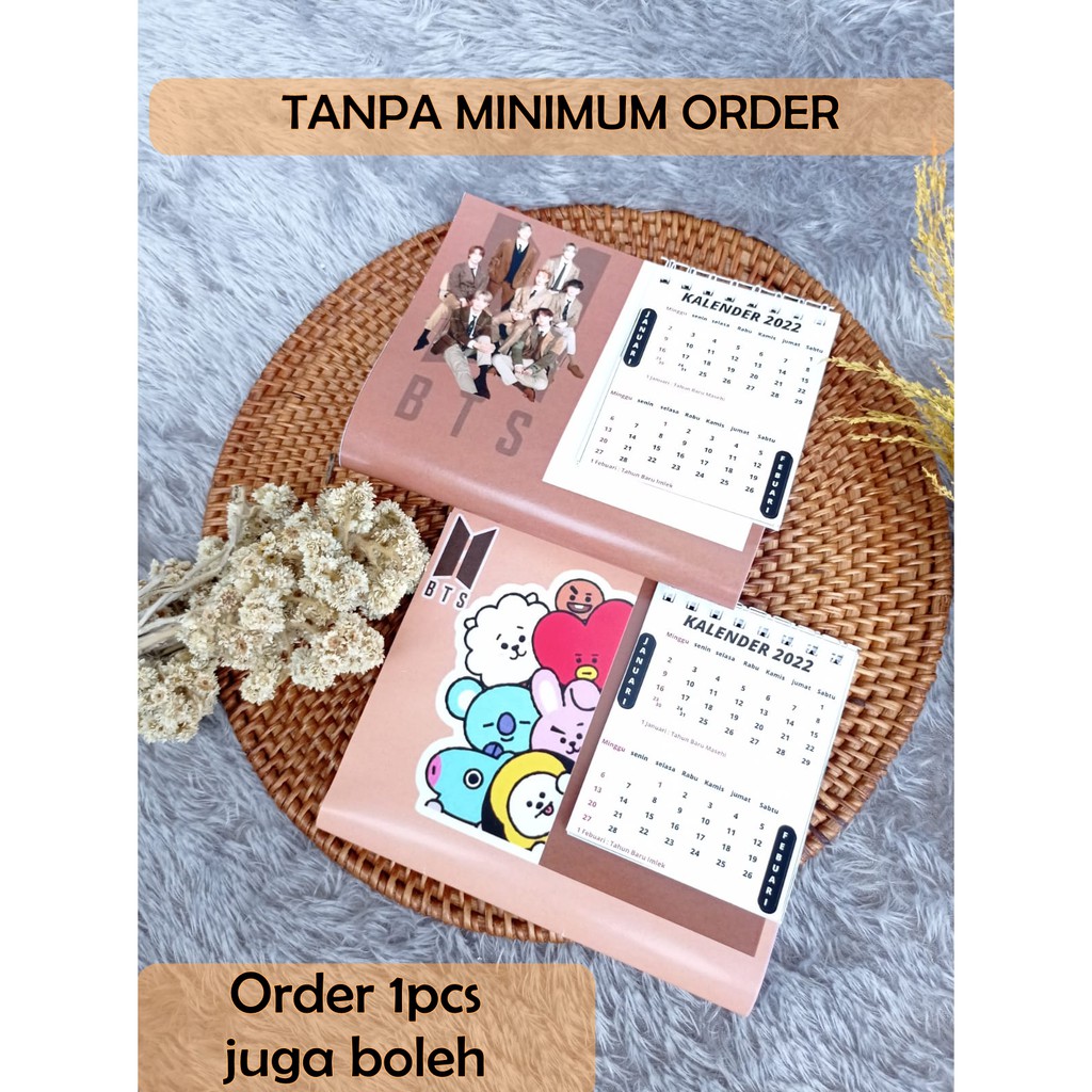 Jual Kalender Meja Duduk Custom Photo 2023 Ecer Satuan Shopee Indonesia 