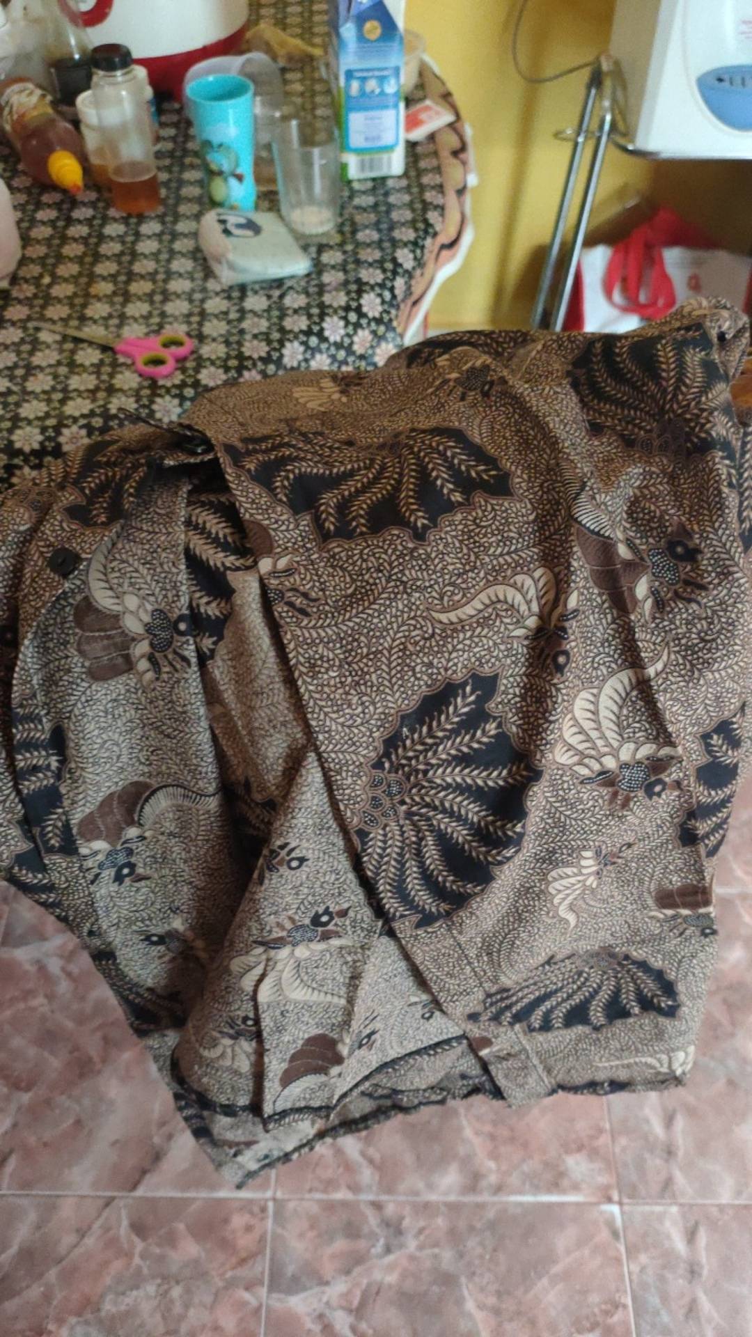 Kemeja Batik Pria Lengan Panjang Slim Fit Batik Pria Lengan Panjang Modern