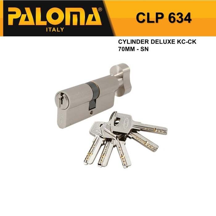 Silinder Kunci Pintu / Kunci Silinder Knob Paloma QHCLP 634 70 mm Silinder Kunci Komputer Murah