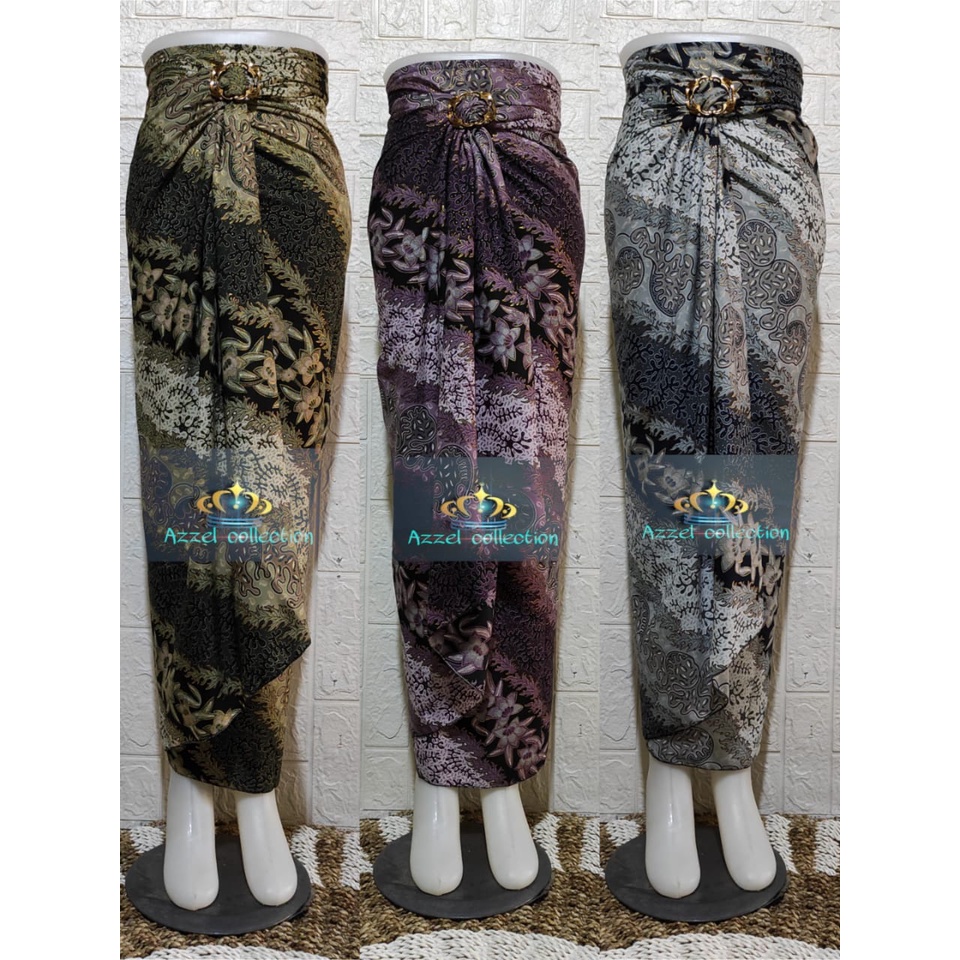 Rok Lilit Floral Original / Rok Kebaya / Bawahan Kebaya / Rok Batik / Bawahan Batik / Rok Wisuda / Rok Kondangan / Kain Lilit Batik / Batik