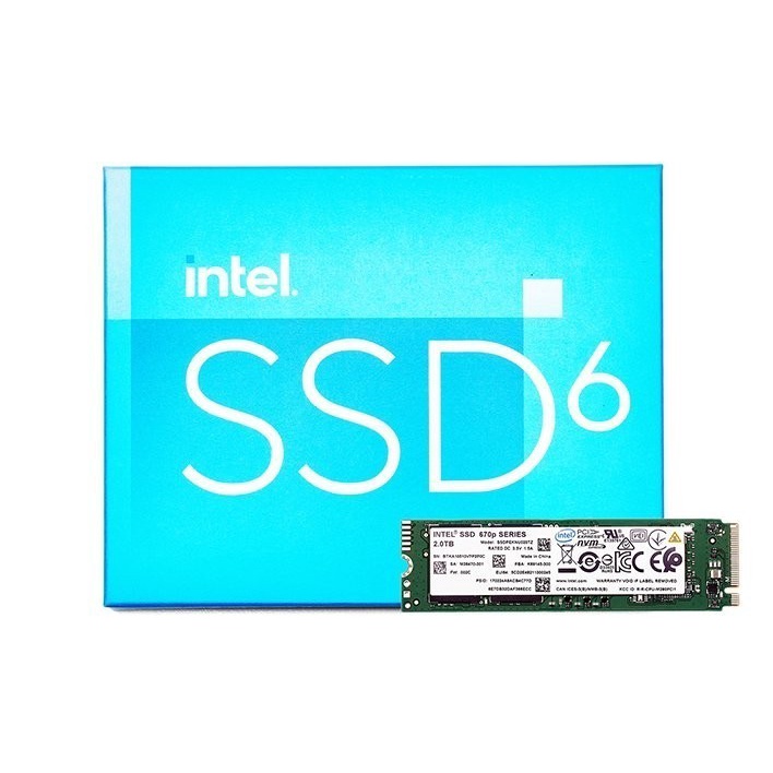 Ssd Intel 670P 1TB M2 Nvme - Ssd Nvme 1TB Intel 670P PCIe Gen 3 - SSD 1TB Intel 670P