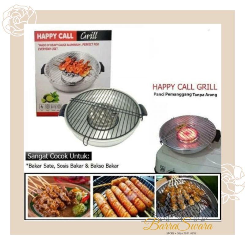 Kompor Roekre Grill Pemanggang dan Bakaran Sate, Sosis, Roti
