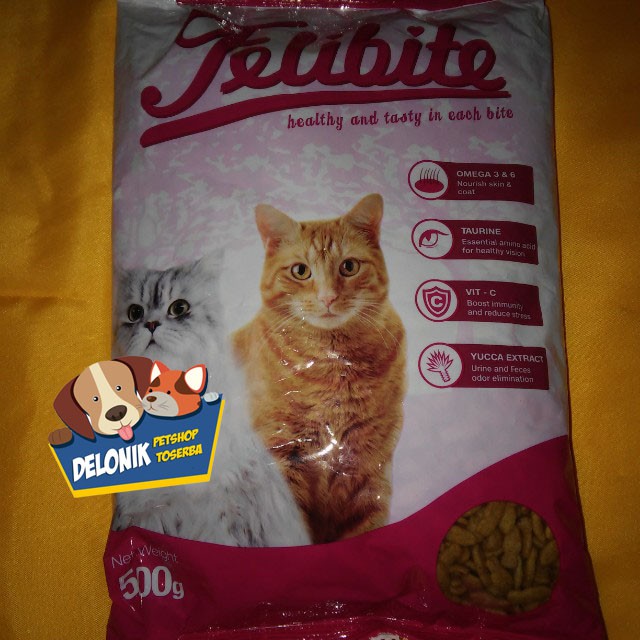 Promo Felibite Kemasan Pabrik 500gram Bikin Kucing Gemuk Sehat