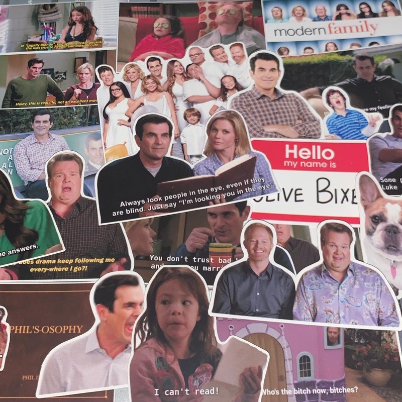 Jual modern family stickers Indonesia|Shopee Indonesia
