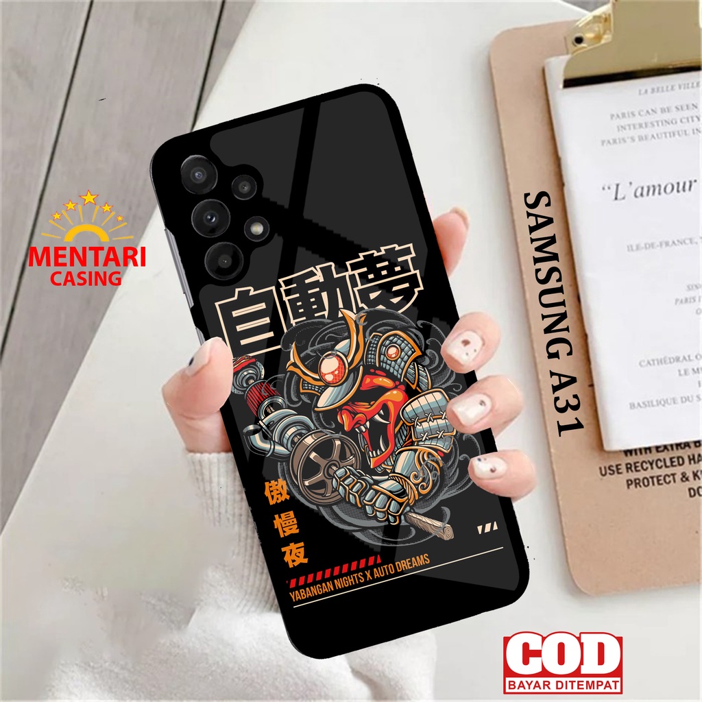 Case SAMSUNG A31 CASING SAMSUNG A31 [ JPN ] Mentari casing case hp kondom hp case custom case casing