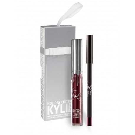 Kylie Matte Liquid Lipstick &amp; Lip Liner Holiday Edition