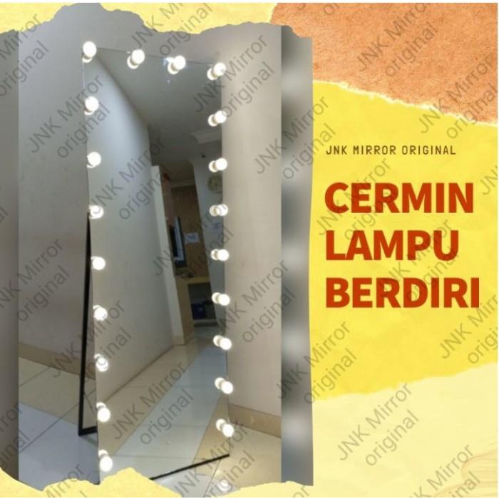 Cermin Cermin Badan Lampu Cantik Led Vanity Mirror Full Body Beauty