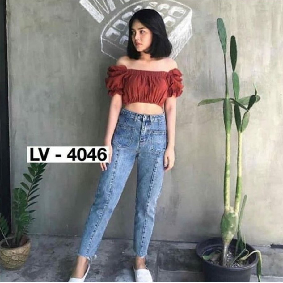 CELANA JEANS WANITA LV 4046 SZ 27-30