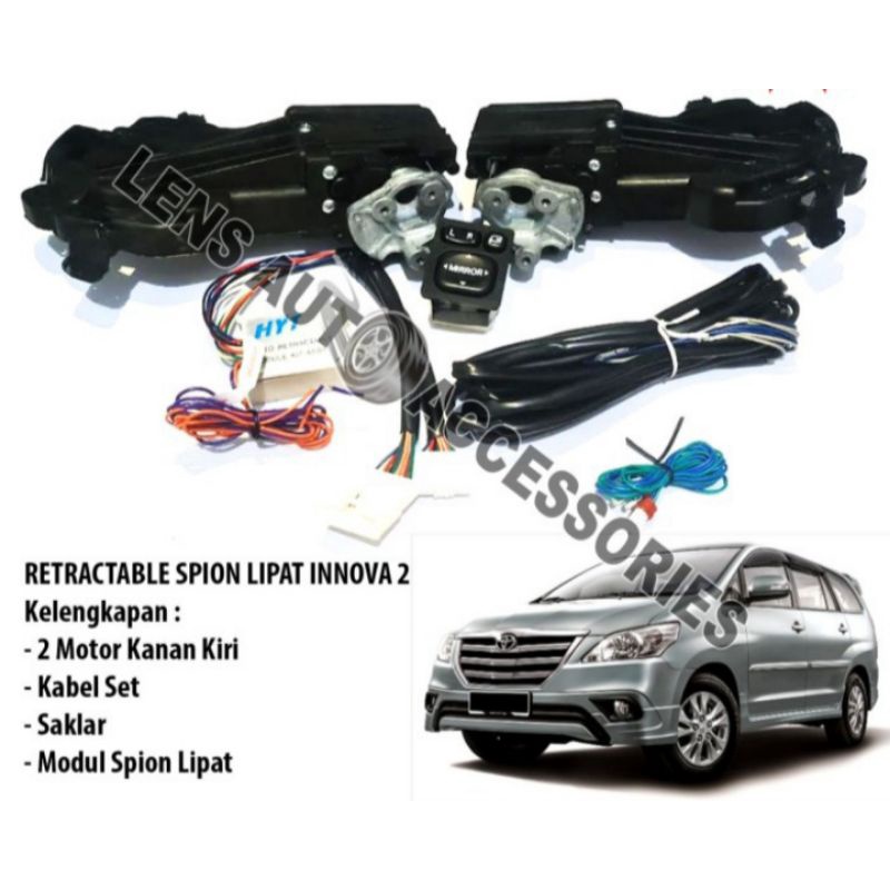RETRACK SPION LIPAT INNOVA 2005-2015