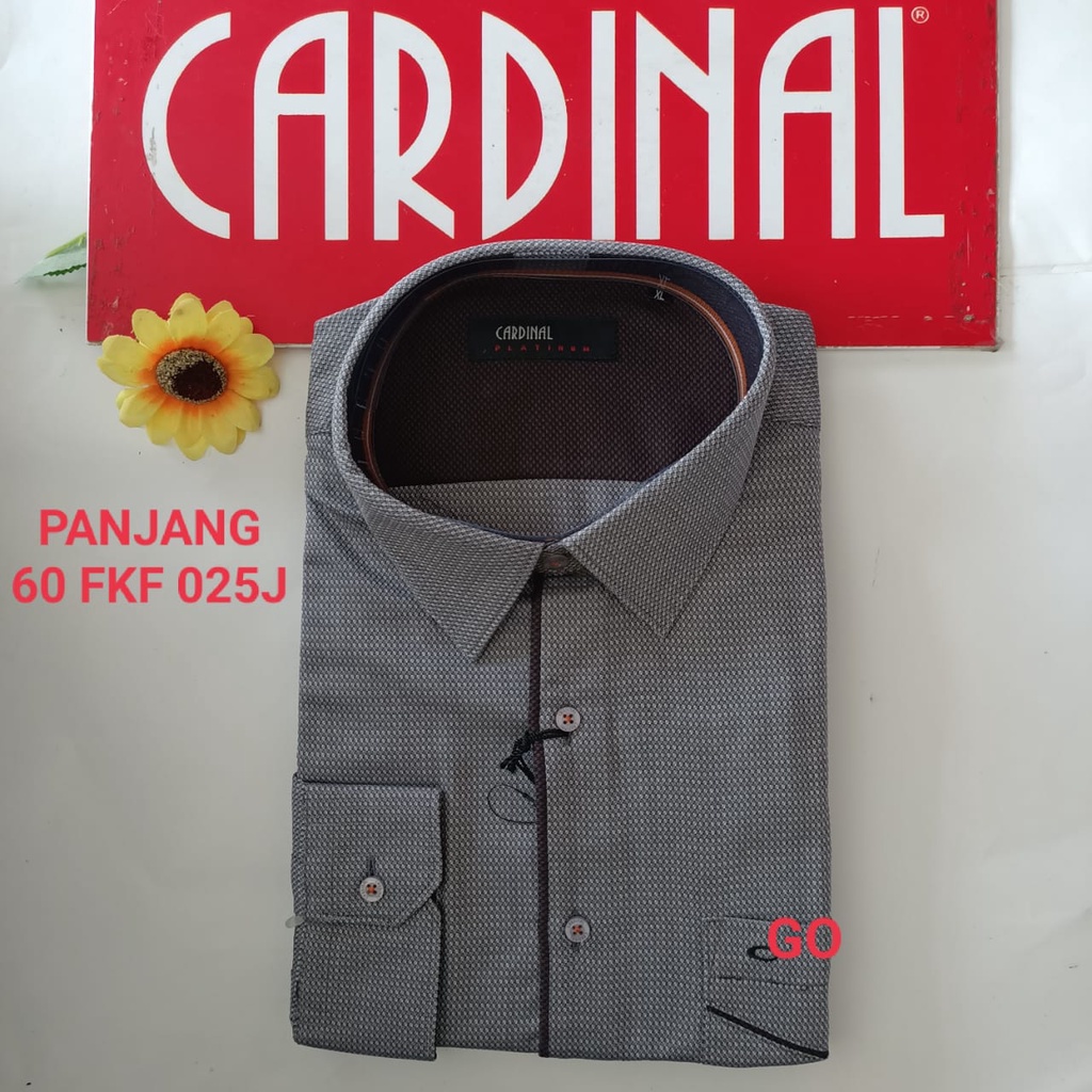 gof XL-3XL F CARDINAL KEMEJA FORMAL PANJANG RegularFit Pakaian Kemeja Kerja Pria Kantor Acara Resmi Pakaian Wisud Original B8