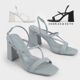 CNK C K Strappy  Chunky Heel Sandals  Shopee Indonesia