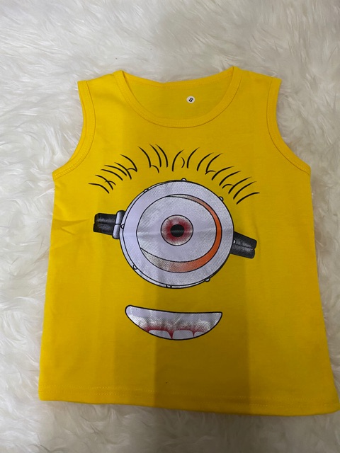 Singlet anak2 (MINION) 2-9 tahun