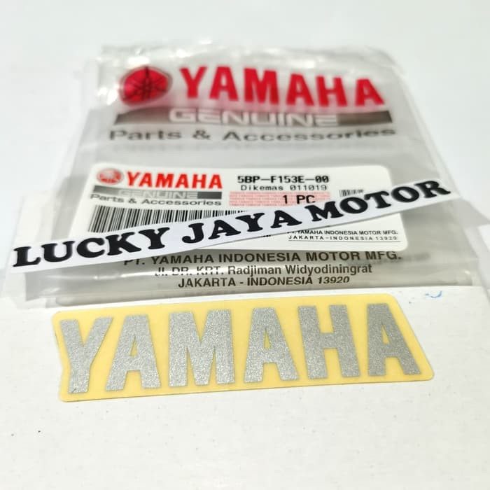 Emblem Stiker Yamaha Toolbox Tool box Rx king Rxking rxk 5BP-F153E-00-4