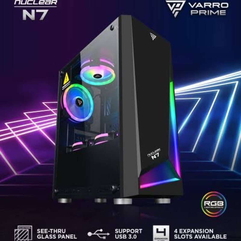 PC GAMING RAKITAN RYZEN 7 2700X WITH VGA GTX 1660 SIAP PAKAI