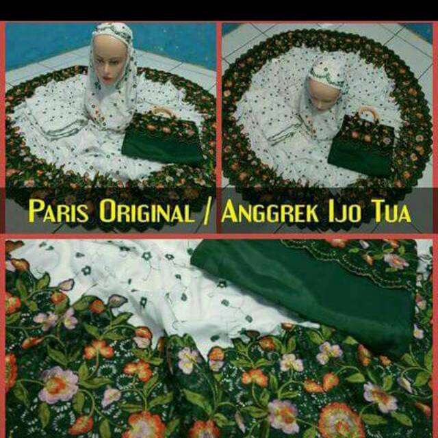 Mukena bordir asli tasik